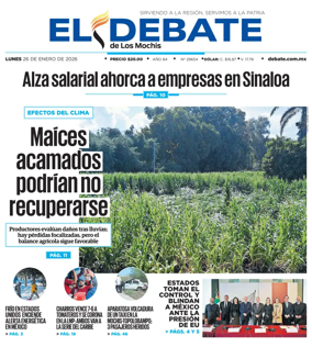 Cover of El Debate de Los Mochis