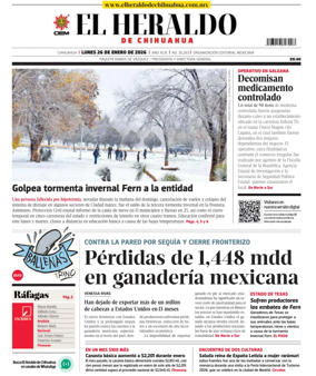 Cover of El Heraldo de Chihuahua