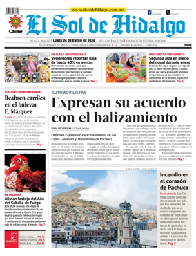 Cover of El Sol de Hidalgo