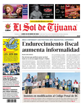 Cover of El Sol de Tijuana