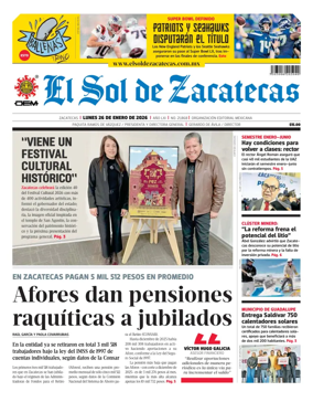 Cover of El Sol de Zacatecas