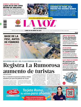 Cover of La Voz de la Frontera