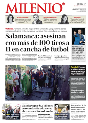 Cover of Milenio Puebla