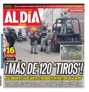 Cover of Periodico Al Dia (Celaya)