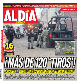 Cover of Periodico Al Dia (Irapuato)