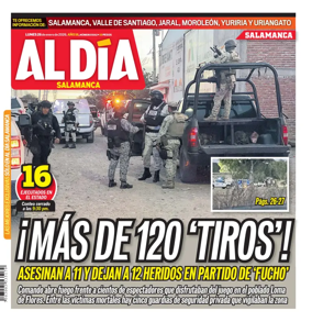Cover of Periodico Al Dia (Salamanca)