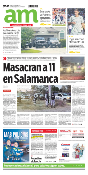 Cover of Periodico AM (Leon)