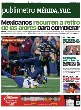 Cover of Publimetro Merida
