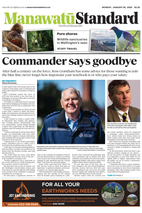 Cover of Manawatu Standard