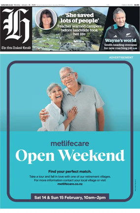 Cover of The New Zealand Herald