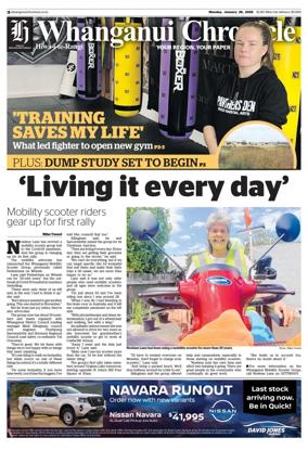 Cover of Whanganui Chronicle