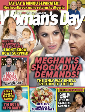 Cover of Woman's Day (New Zealand)