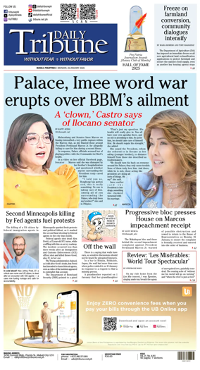Cover of Daily Tribune (Philippines)