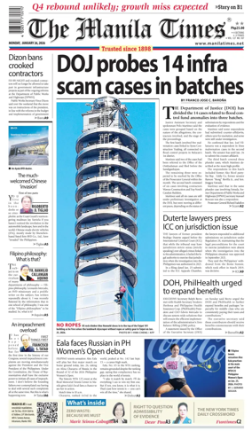 Cover of The Manila Times
