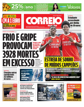 Cover of Correio da Manha