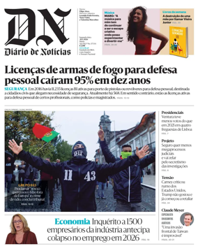 Cover of Diario de Noticias