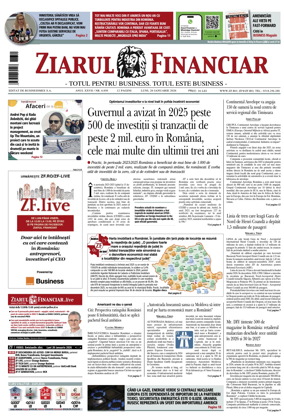 Cover of Ziarul Financiar