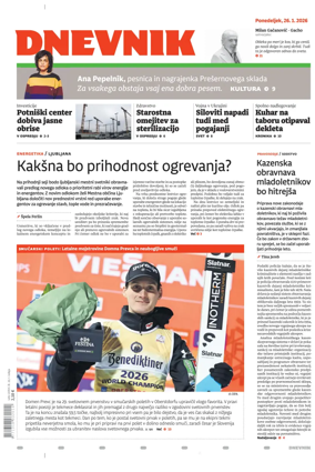 Cover of Dnevnik (Slovenija)