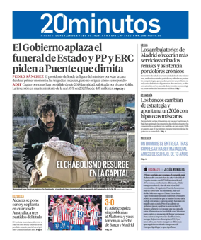 Cover of 20 Minutos Madrid