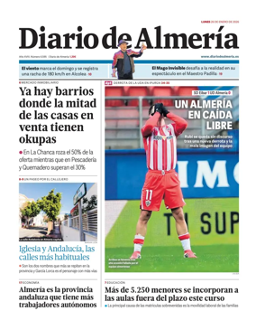 Cover of Diario de Almeria