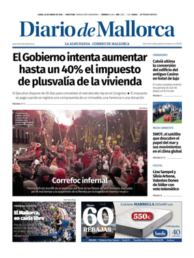 Cover of Diario de Mallorca
