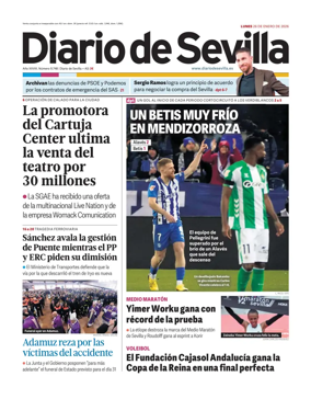 Cover of Diario de Sevilla