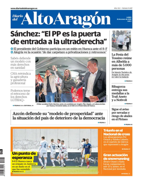 Cover of Diario del Alto Aragon