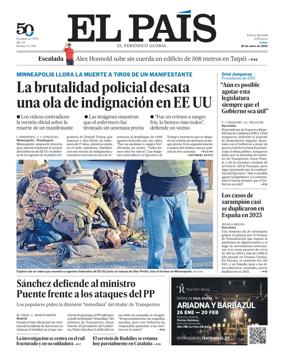 Cover of EL PAIS Euskadi