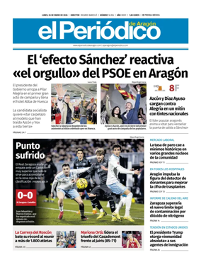 Cover of El Periodico Aragon