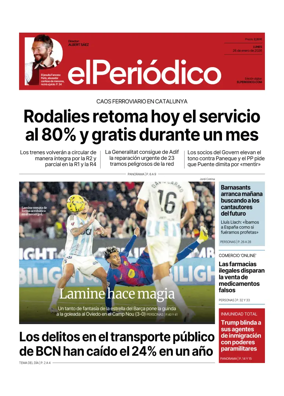 Cover of El Periodico - Castellano
