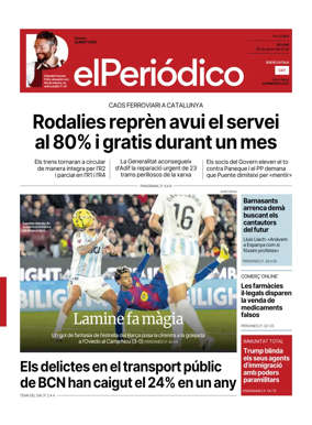 Cover of El Periodico - Catala