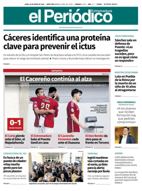 Cover of El Periodico Extremadura