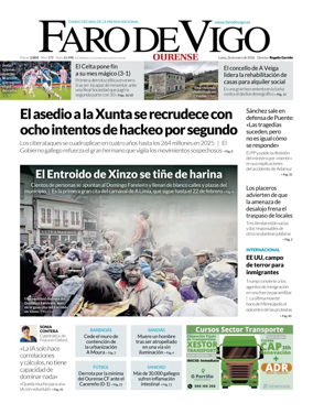 Cover of Faro de Vigo (Ourense)