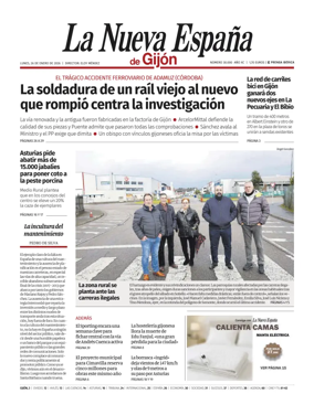 Cover of La Nueva Espana (Gijon)