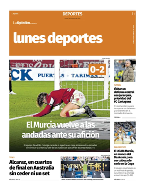 Cover of Lunes Deportes