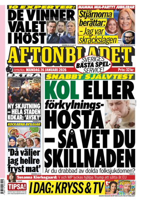 Cover of Aftonbladet