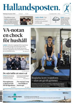 Cover of Hallandsposten