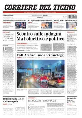 Cover of Corriere del Ticino