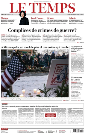 Cover of Le Temps
