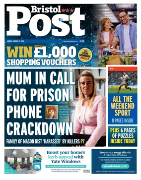 Cover of Bristol Post