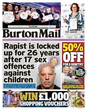 Cover of Burton Mail