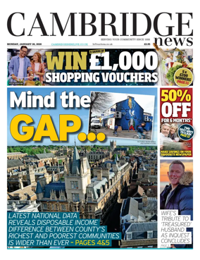 Cover of Cambridge News