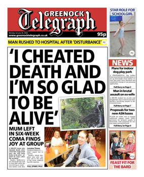 Cover of Greenock Telegraph