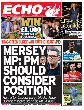 Cover of Liverpool Echo