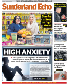 Cover of Sunderland Echo