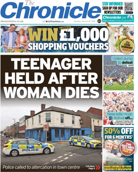 Cover of The Chronicle (UK)