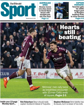 Cover of Herald Sport