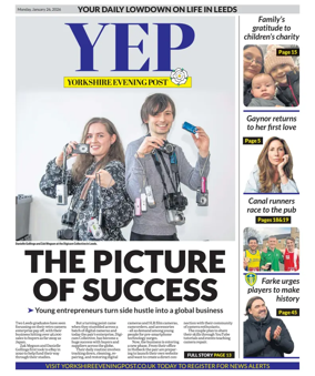 Cover of Yorkshire Evening Post
