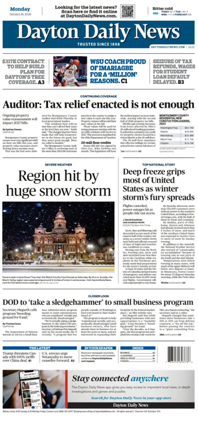 Cover of Dayton Daily News