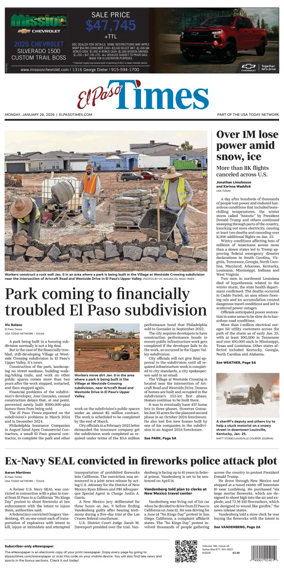 Cover of El Paso Times